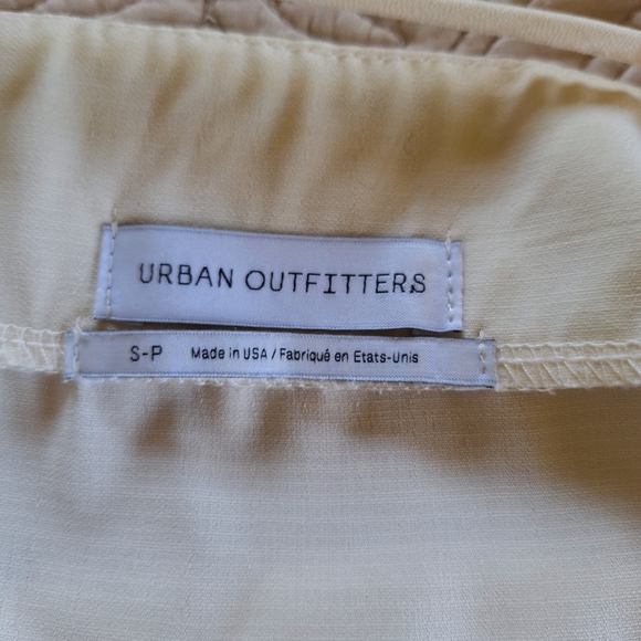 Urban Outfitters Elegant Cream Sleeveless Top, mini dress or swimsuit cover. . - Picture 3 of 9